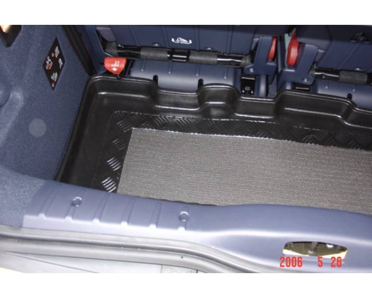 Tapis de coffre voiture pour Peugeot 1007 à partir de 2005