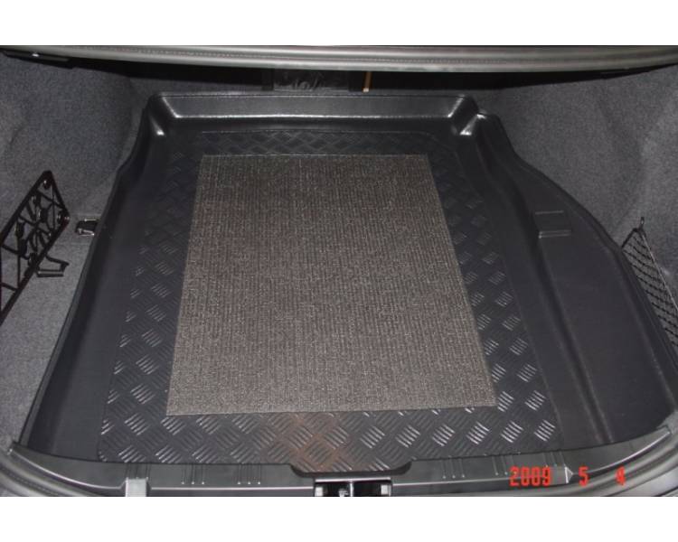 Tapis de coffre voiture pour BMW 5 E60 Limousine à partir du 07/2003- avec  compartiment coté gauche