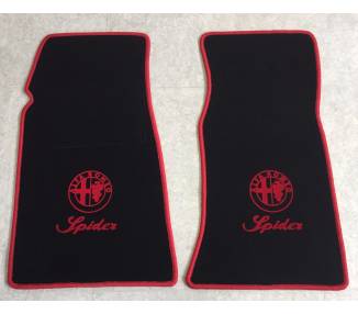 Car carpet for Alfa Romeo Spider Fastbaack de 1970-1985