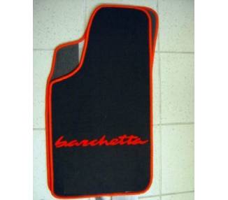 Car carpet for Fiat Barchetta