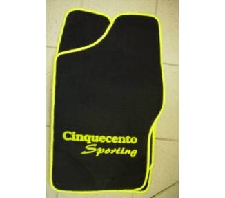 Car carpet for Fiat Cinquecento Sporting 