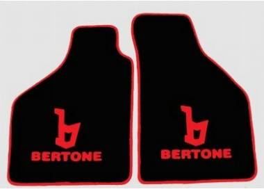Autoteppiche & Fußmatten für Fiat X1/9 Bertone mit Logo