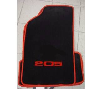 Car carpet for Peugeot 205 GTI 