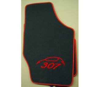 Car carpet for Peugeot 307 