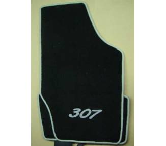 Car carpet for Peugeot 307 