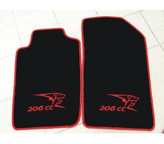 Car carpet for Peugeot 206 CC 