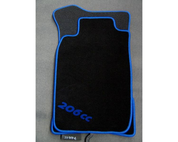 Tapis en caoutchouc pour Peugeot 206 SW