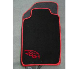 Car carpet for Peugeot 206 