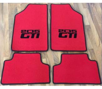 Car carpet for Peugeot 205 GTI