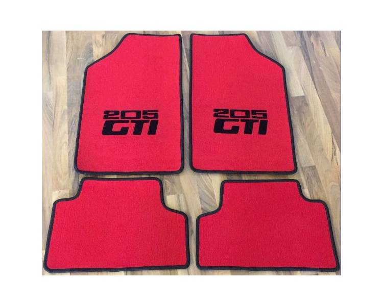 Tapis de sol voiture pour Peugeot 205 GTI