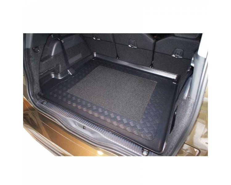 Kofferraumwanne Antirutsch für Citroen C4 Grand Picasso II 2013-3 Reihe flach 