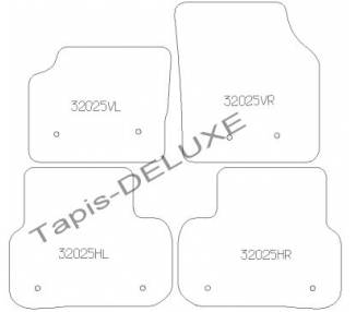 Tapis de sol pour Land Rover Discovery Sport à partir du 02/2015