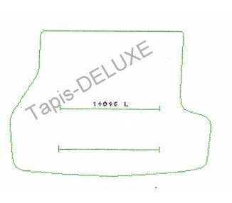 Boot mat for BMW Serie 3 (E46) du 04/1998-02/2005