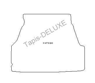 Tapis de coffre pour BMW Serie 7 (E32) du 10/1986-04/1994