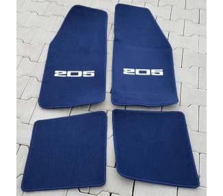 Car carpet for Peugeot 205 CTI 