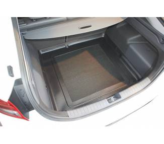 Boot mat for pour Hyundai Ioniq Hybrid à partir de 2016 berline 5 portes Coffre bas modèle sans double fond