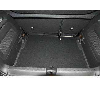 Boot mat for pour Opel Crossland X à partir de 2017 SUV 5 portes Coffre bas Modèle avec la préparation pour la surfac