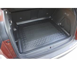 Boot mat for pour Peugeot 3008 II à partir de 2016 berline 5 portes Coffre haut