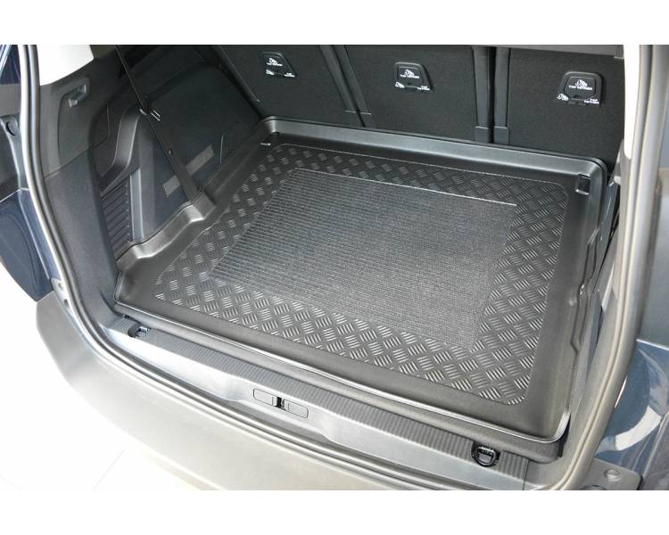 Tapis De Sol TPE Pour Peugeot Rifter 5 Places (à Partir De 2018) - 4 Pièces, Sur Mesure, Haute Bordure