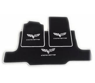 Car carpet for Chevrolet Corvette C6 cabrio avec coffre 