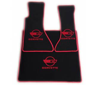 Car carpet for Chevrolet Corvette C4 avec coffre de 1984-1996