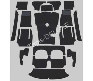 Complete interior carpet kit for Austin Healey BJ8 - 3000 MkIII phase 1 from 1963-1964 (only LHD)