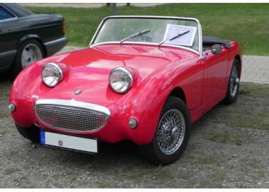 Austin Healey Frogeye MK I from 1958-1971 (only LHD)