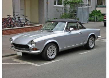 Fiat 124 Spider from 1966-1985 (only LHD)