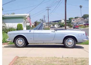 Fiat 1500 / 1600 S Spider from 1963-1967 (only LHD)