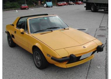 Fiat X 1/9 from 1972-1989 (only LHD)