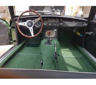 Complete interior carpet kit for MG B GT 1965-1980 (only LHD)