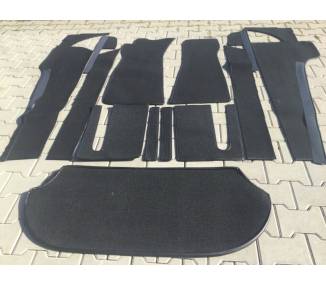 Complete interior carpet kit for Opel GT from 1968-1973 (only LHD)