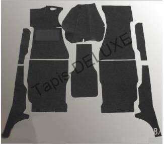 Complete interior carpet kit for Opel Commodore A coupé 1968-1972 (only LHD)