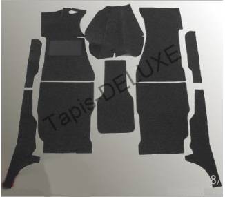 Complete interior carpet kit for Opel Commodore A limousine 4-doors (only LHD)