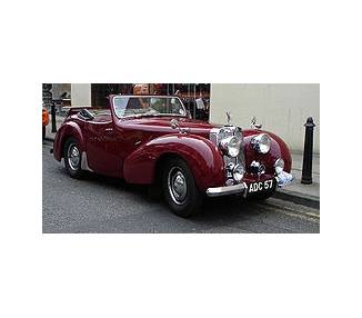 Komplettausstattung für Triumph Roadster 1800 / TR 2000 1946-1949