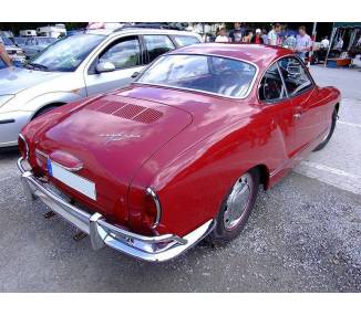 Complete interior carpet kit for Karmann Ghia coupé type 14 from 1955-1974 (only LHD)