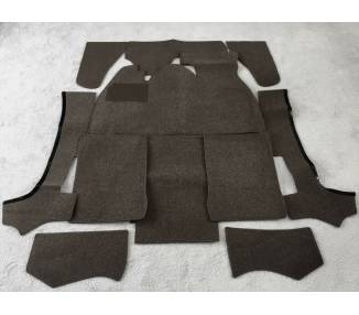 Complete interior carpet kit for VW Käfer 1303 cabriolet (only LHD)