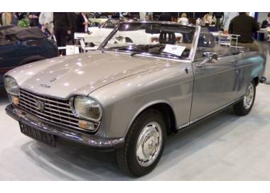 Peugeot 204 cabriolet from 1966-1970 (only LHD)