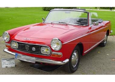 Peugeot 404 coupé/cabriolet from 1960-1975 (only LHD)