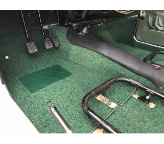 Complete interior carpet kit for Volvo Amazon P121/P122/P122S from 1956-1970 (only LHD)