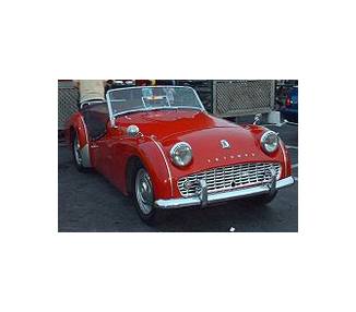 Komplettausstattung für Triumph TR2-TR3a 1953-1959 BIS FAHRGESTELLNUMMER 60.000