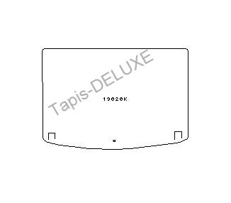 Boot mat for Chevrolet Rezzo du 10/2000-2008