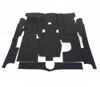 Complete interior carpet kit for BMW 3200 CS Bertone 1962-1965 (only LHD)