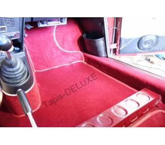 Complete interior carpet kit for Lancia Fulvia coupé series 2 from 1969-1976 (only LHD)