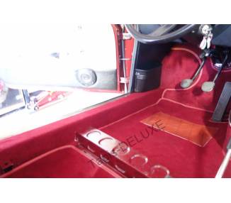 Complete interior carpet kit for Lancia Fulvia coupé series 2 from 1969-1976 (only LHD)