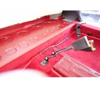 Complete interior carpet kit for Lancia Fulvia coupé series 2 from 1969-1976 (only LHD)