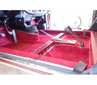 Complete interior carpet kit for Lancia Fulvia coupé series 2 from 1969-1976 (only LHD)