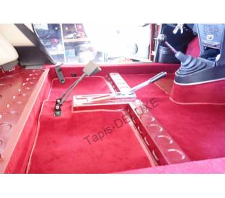 Complete interior carpet kit for Lancia Fulvia coupé series 2 from 1969-1976 (only LHD)