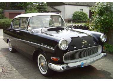 Opel Rekord P1/P2 from 1957-1963 (only LHD)