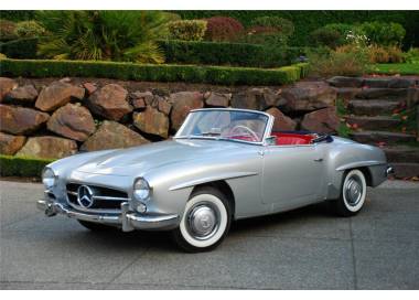 Mercedes-Benz 190 SL W121 cabriolet from 1956–1962 (only LHD)